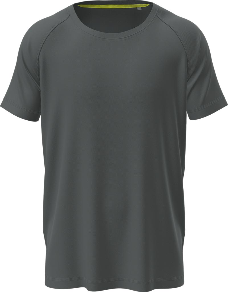 T-shirt Męski STEDMAN szary slate