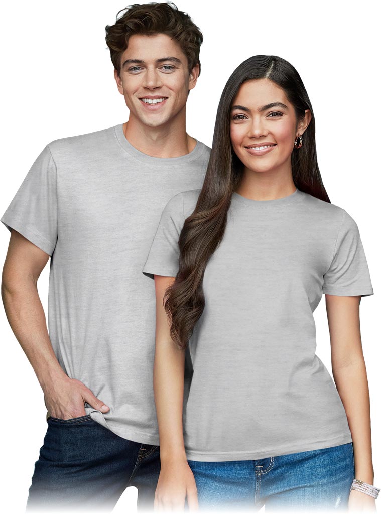 T-shirt Męski STEDMAN szary heather