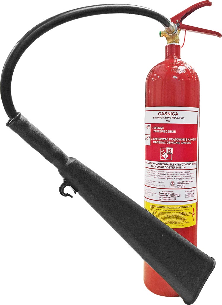 Gaśnica Śniegowa 5 KG BOXMET LTD. czerwona