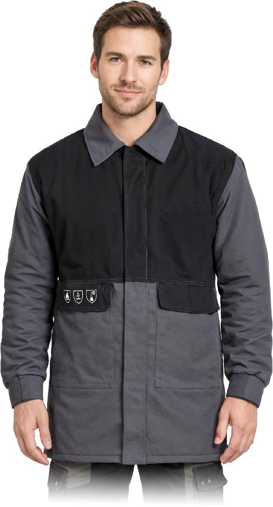 Bluza Ochronna REIS szaro-czarna