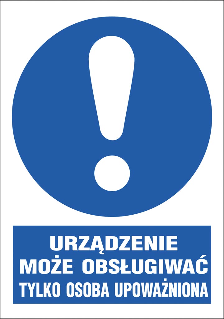 ZNAK Bezpieczeństwa ANRO