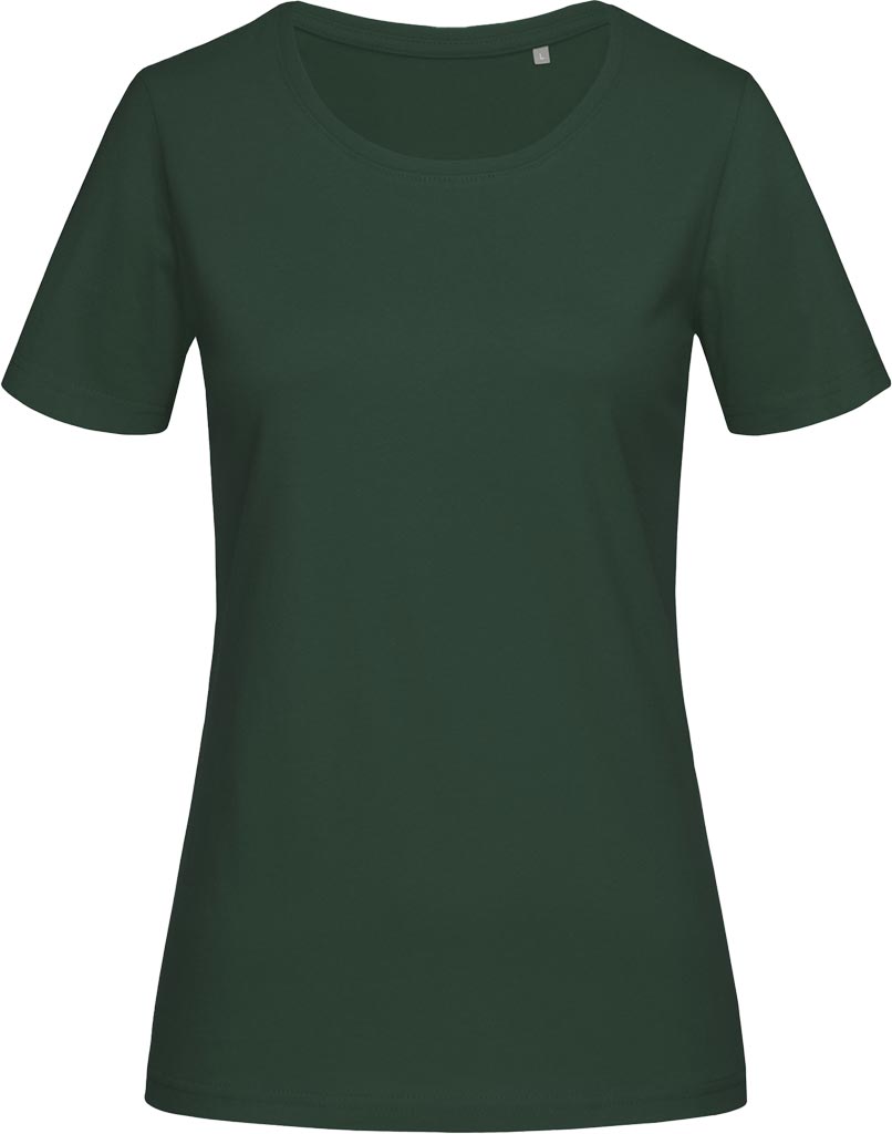 T-shirt Damski STEDMAN zielony butelkowy