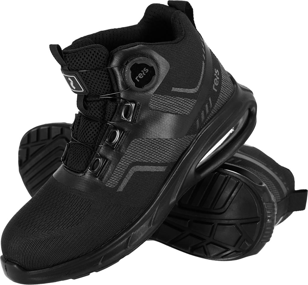 BUTY Bezpieczne REIS czarno-szare