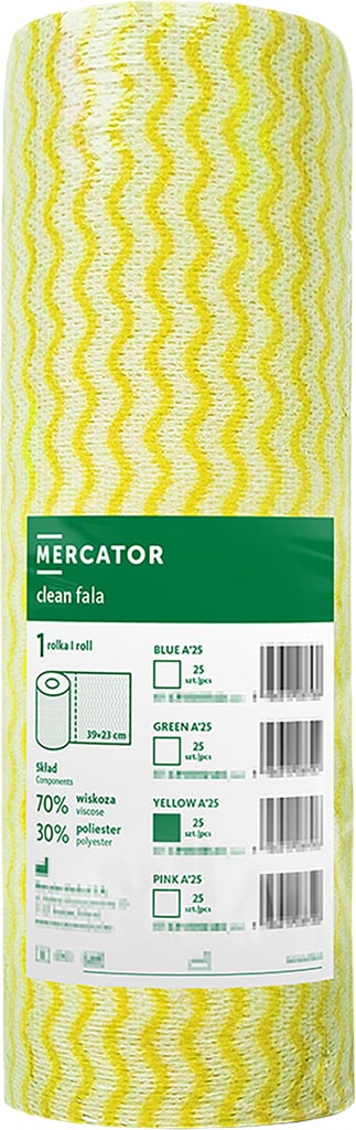 Czyściwo MERCATOR MEDICAL żółty