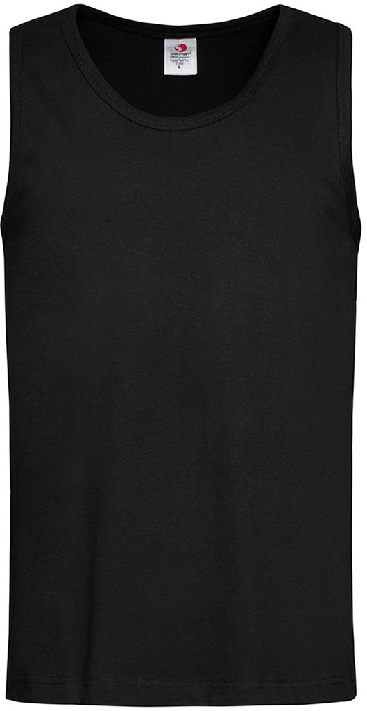 T-shirt Męski bez Rękawów STEDMAN czarny