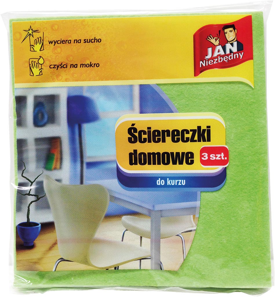 Ścierka Domowa JAN NIEZBĘDNY zielona