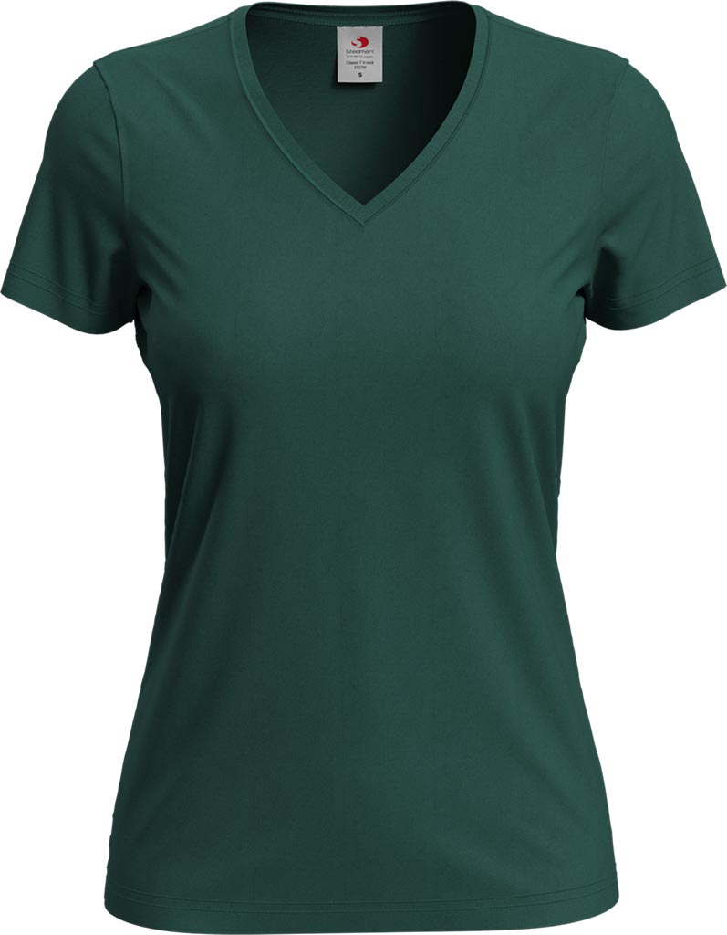 T-shirt Damski STEDMAN zielony butelkowy