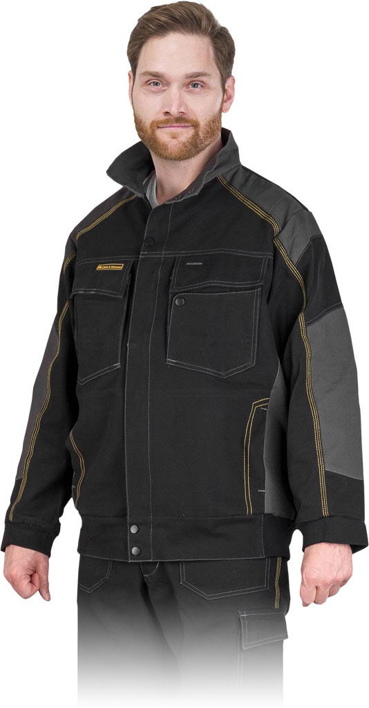 Bluza Ochronna L.HOLLMAN czarno-szara