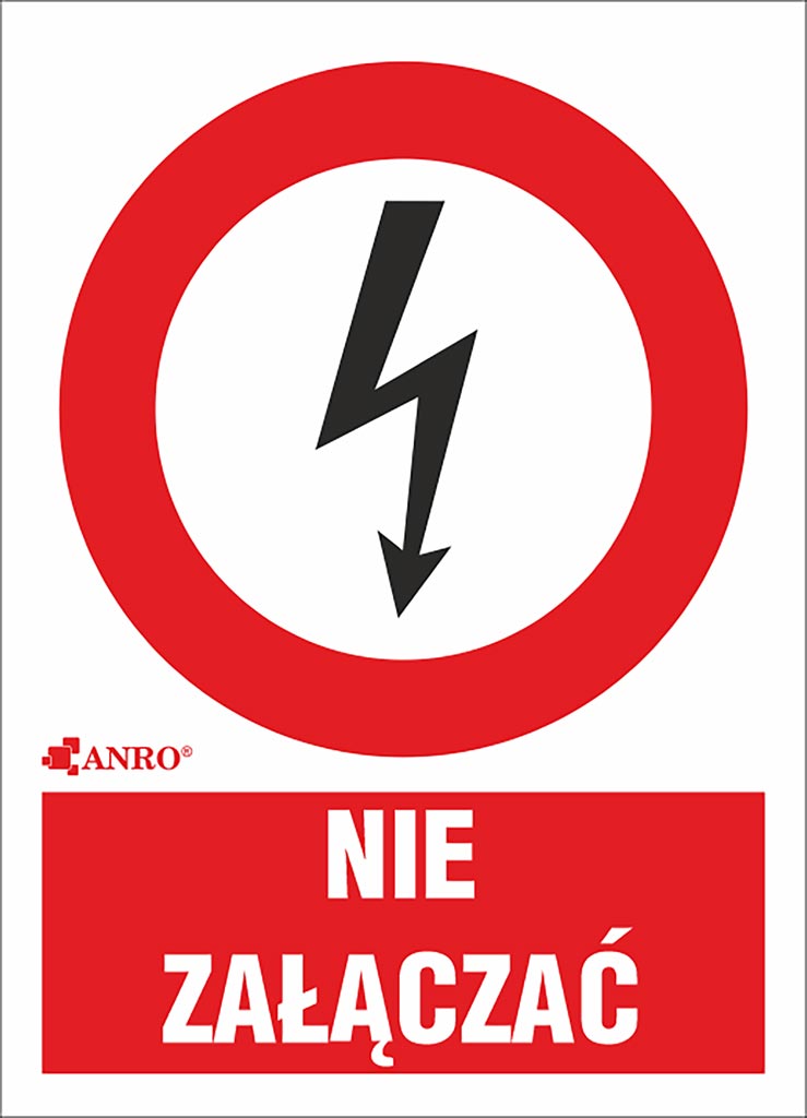ZNAK Bezpieczeństwa ANRO