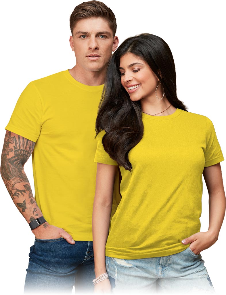 T-shirt STEDMAN żółty