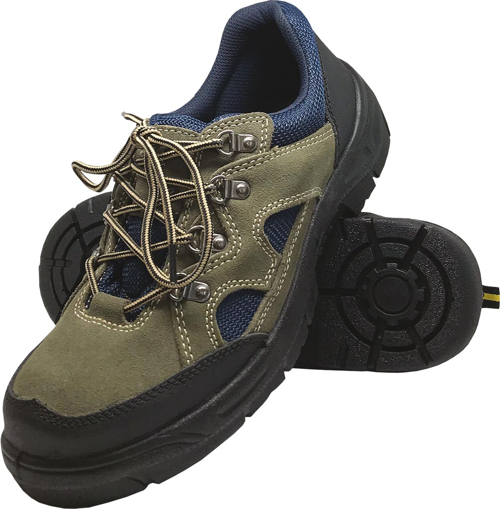 BUTY Bezpieczne REIS zielono-niebiesko-czarne
