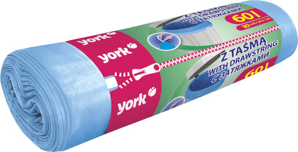 Worki na Śmieci 60L / 10 SZT YORK