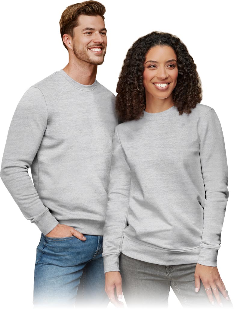 Sweatshirt STEDMAN szary heather