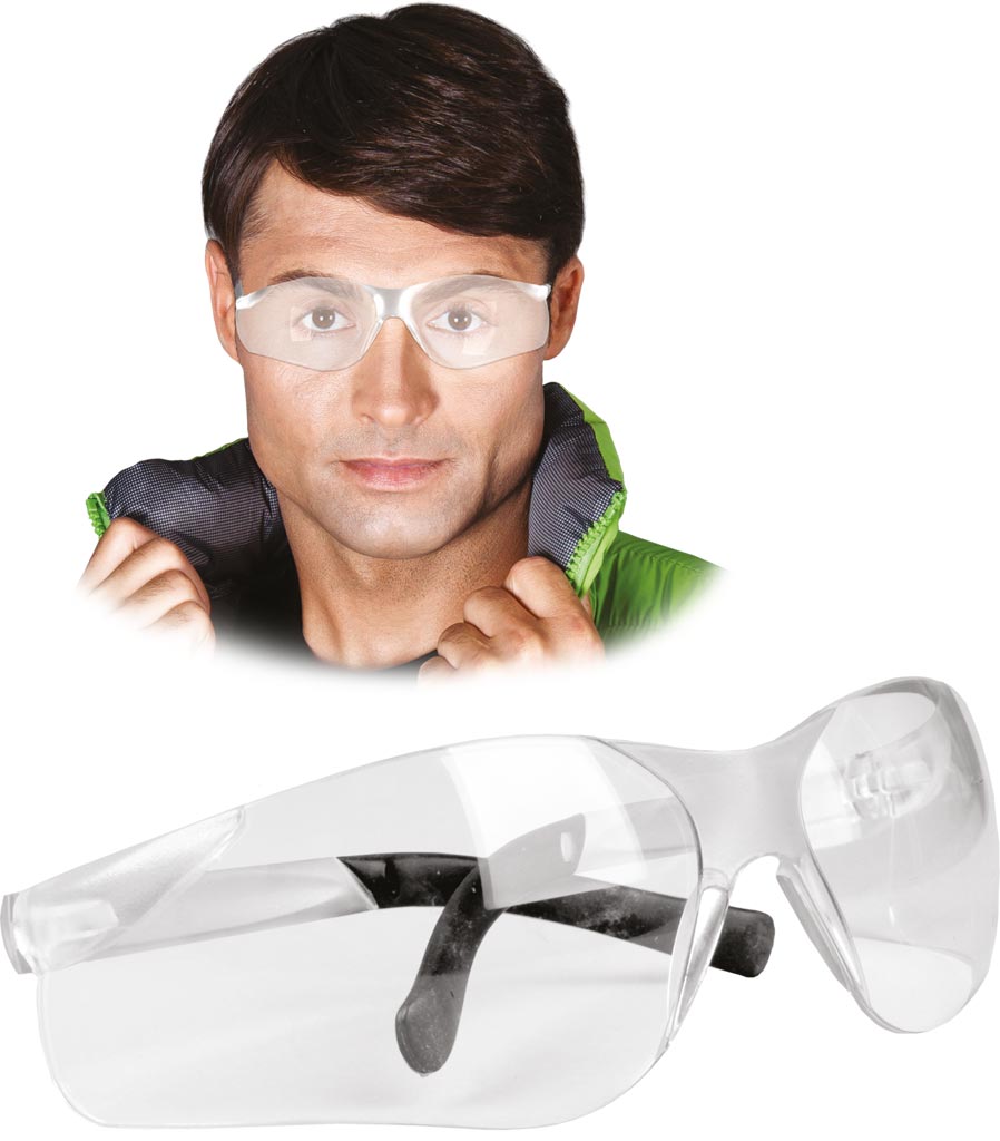 Okulary Ochronne REIS transparentne