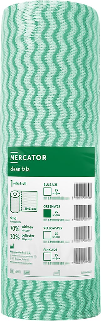 Czyściwo MERCATOR MEDICAL zielony