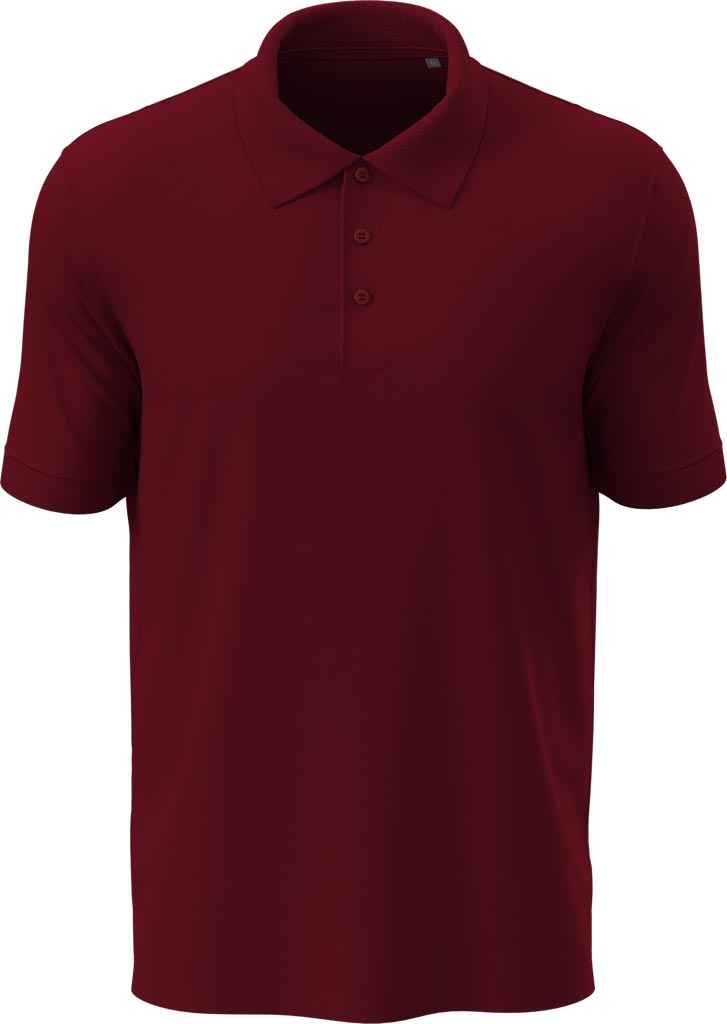 POLO Męskie STEDMAN bordeaux