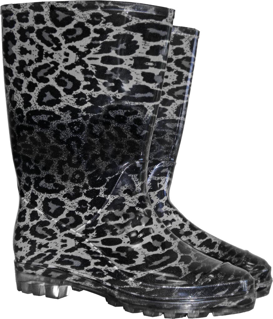 BUTY z PCV REIS czarno-szare
