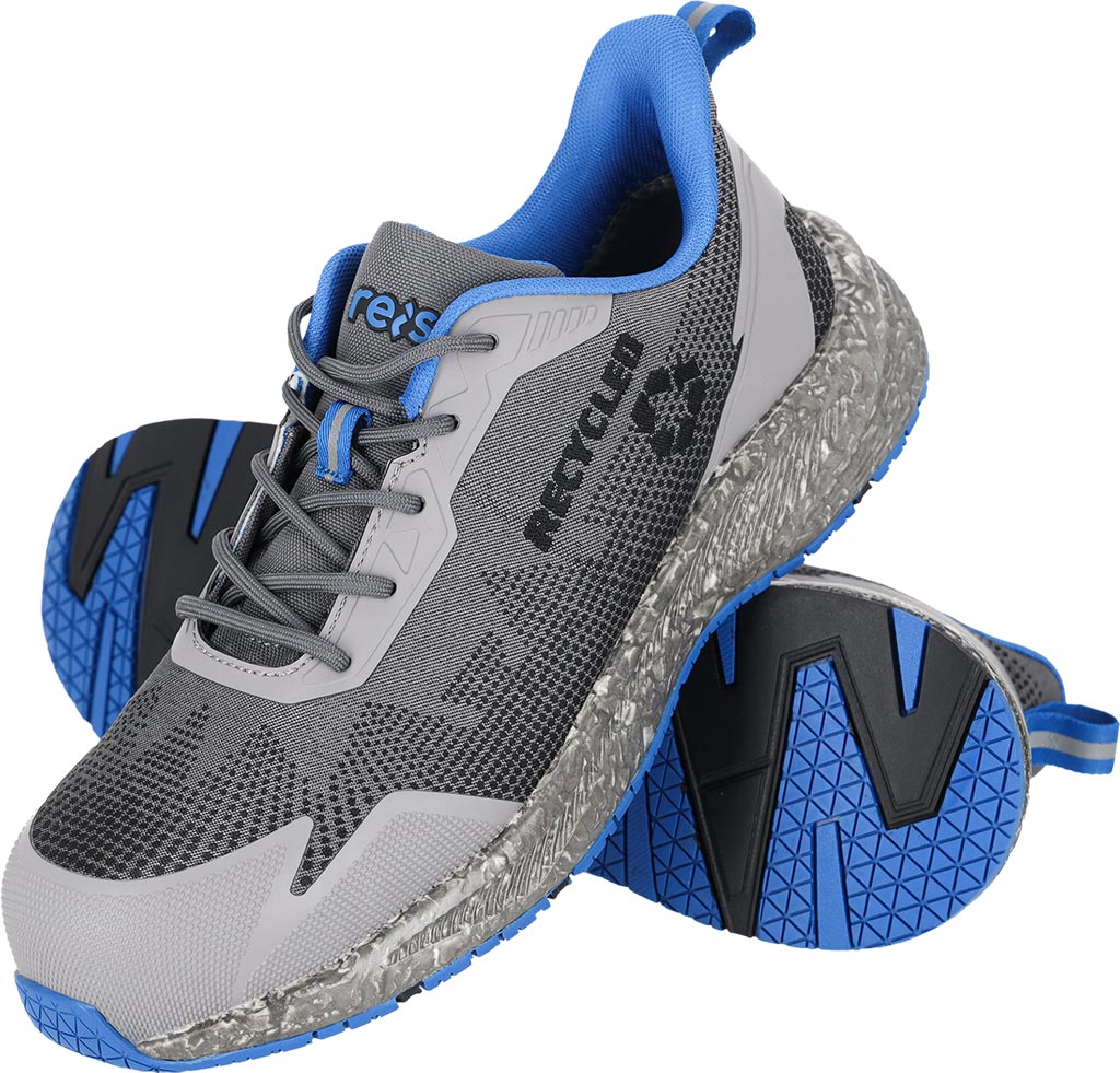BUTY Bezpieczne REIS stalowo-czarno-niebieskie