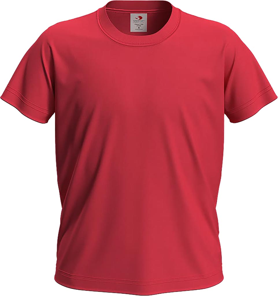 T-shirt Dziecięcy STEDMAN czerwony szkarłatny