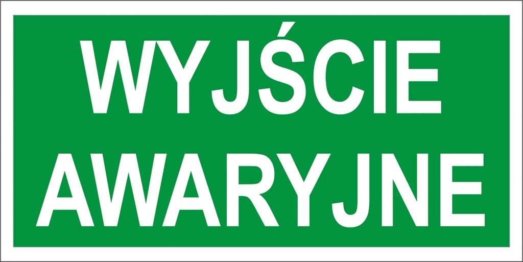 ZNAK Bezpieczeństwa ANRO