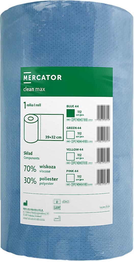 Czyściwo MERCATOR MEDICAL niebieski