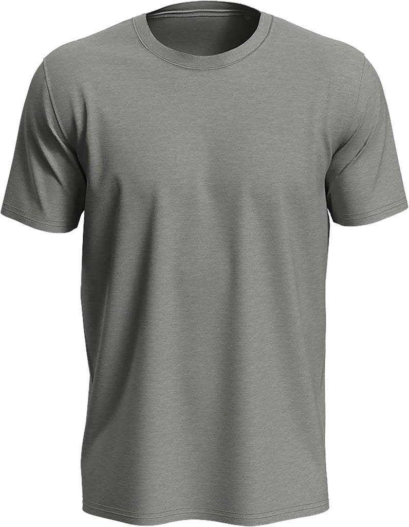 T-shirt STEDMAN szary heather