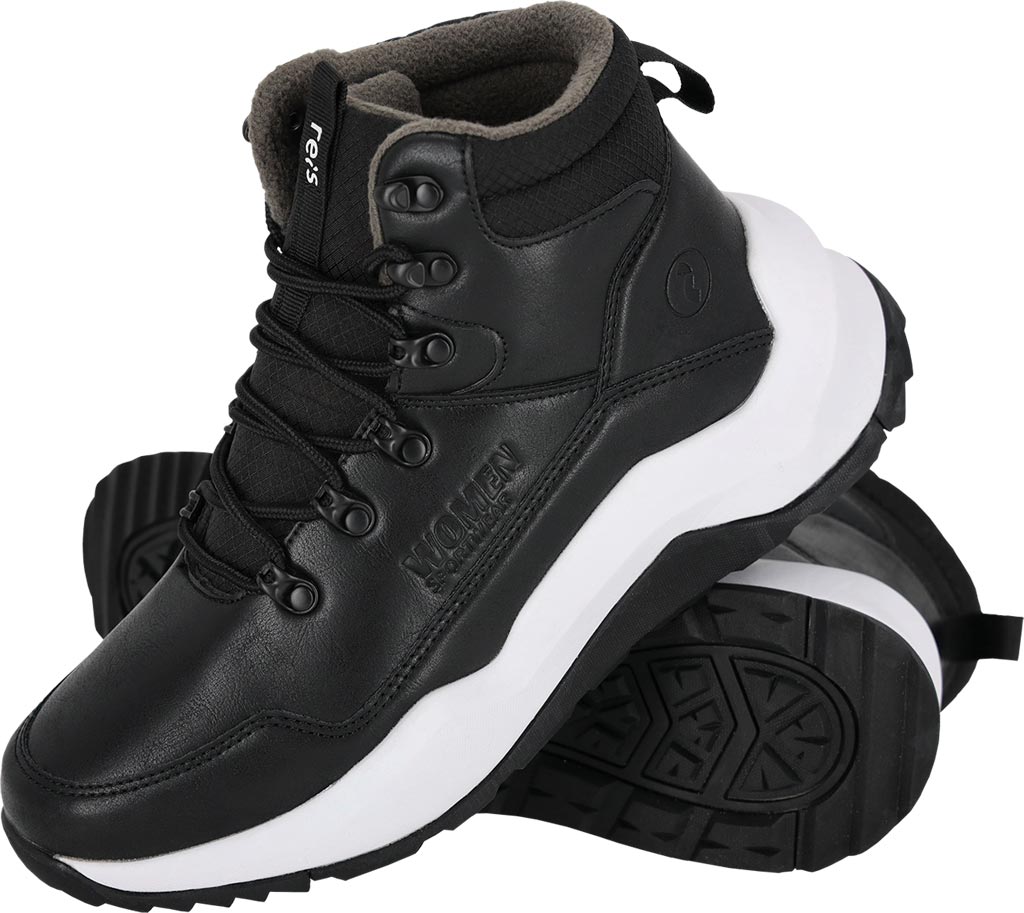 BUTY typu Trzewik REIS czarno-białe