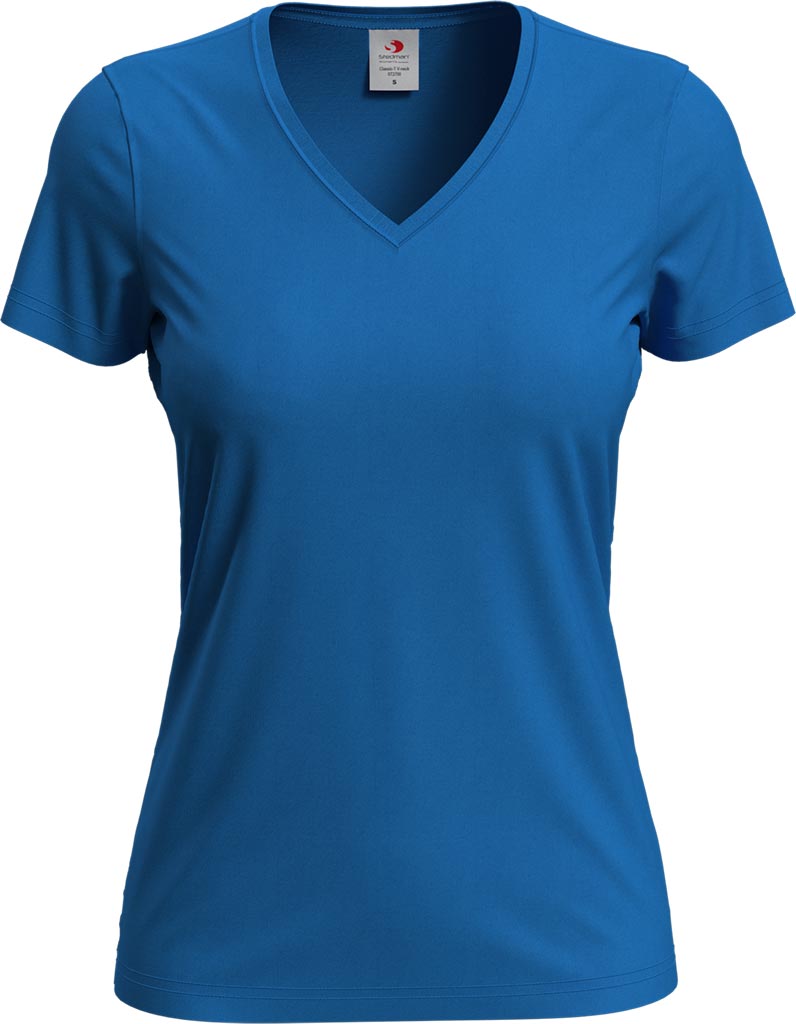 T-shirt Damski STEDMAN niebieski