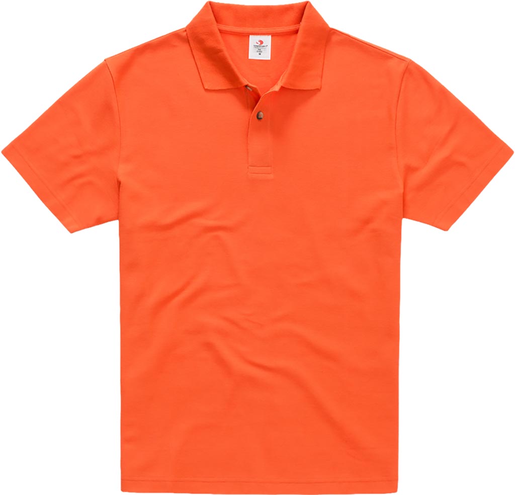 POLO Męskie STEDMAN bordowy