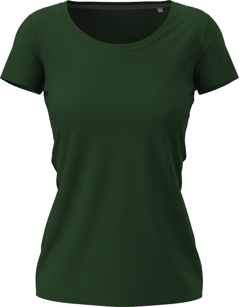 T-shirt Damski STEDMAN zielony butelkowy