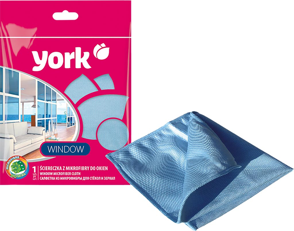 Ściereczka z Mikrofibry Window YORK niebieska