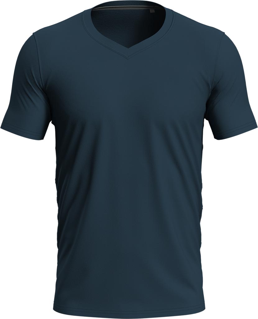 T-shirt Męski STEDMAN niebieski marina