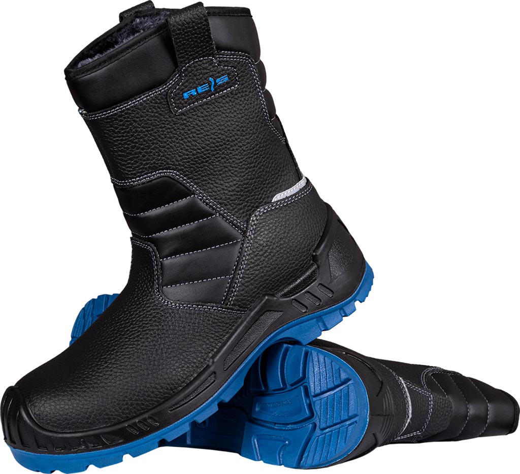 BUTY Bezpieczne REIS czarno-niebieskie