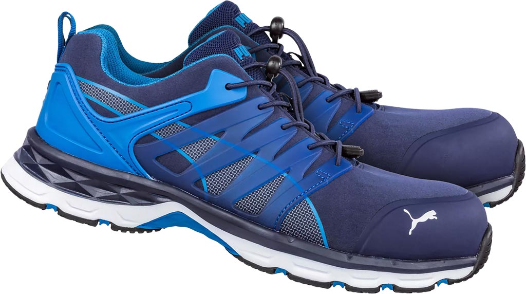 BUTY Bezpieczne PUMA niebieskie