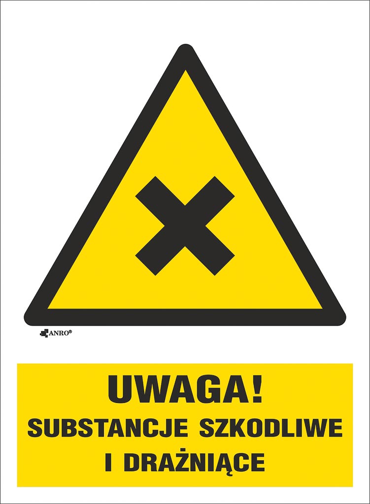 ZNAK Bezpieczeństwa ANRO