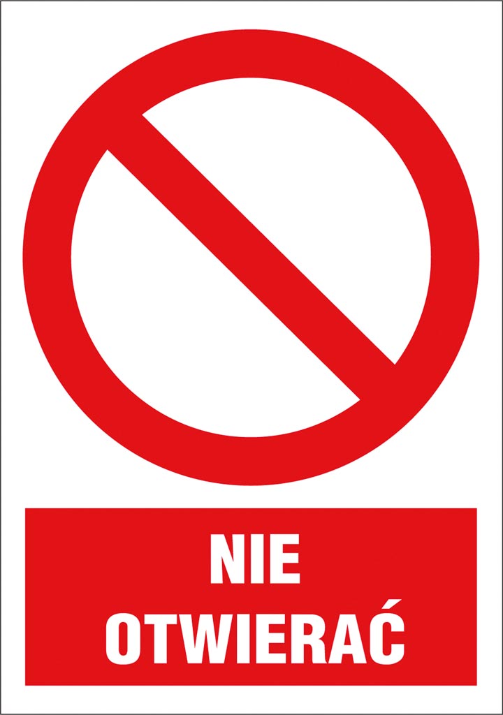 ZNAK Bezpieczeństwa ANRO