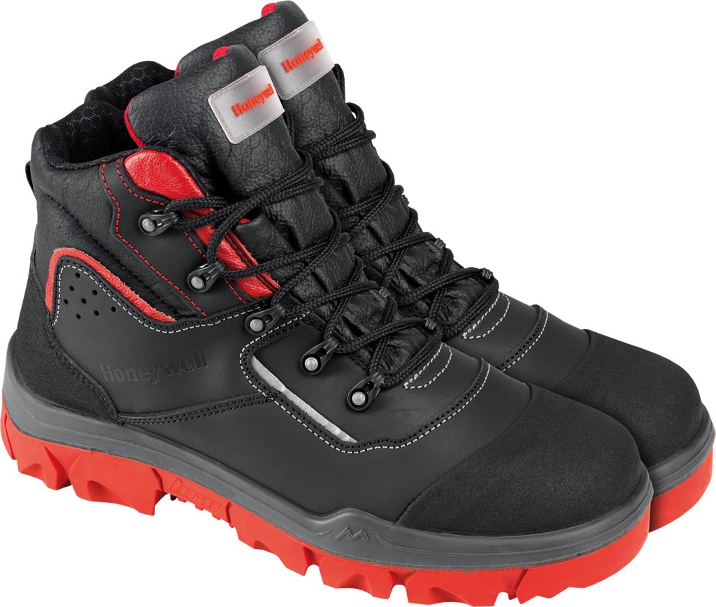 BUTY Bezpieczne HONEYWELL czarno-czerwone