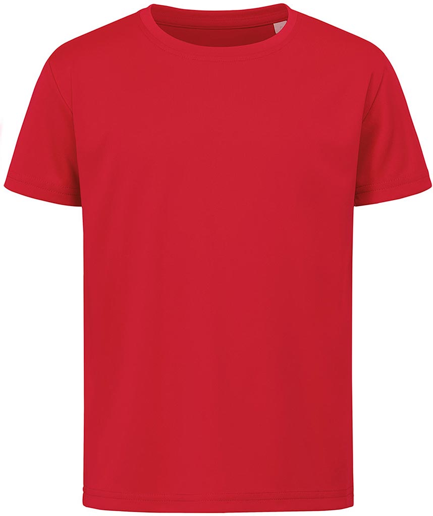 T-shirt Dziecięcy STEDMAN czerwony crimson