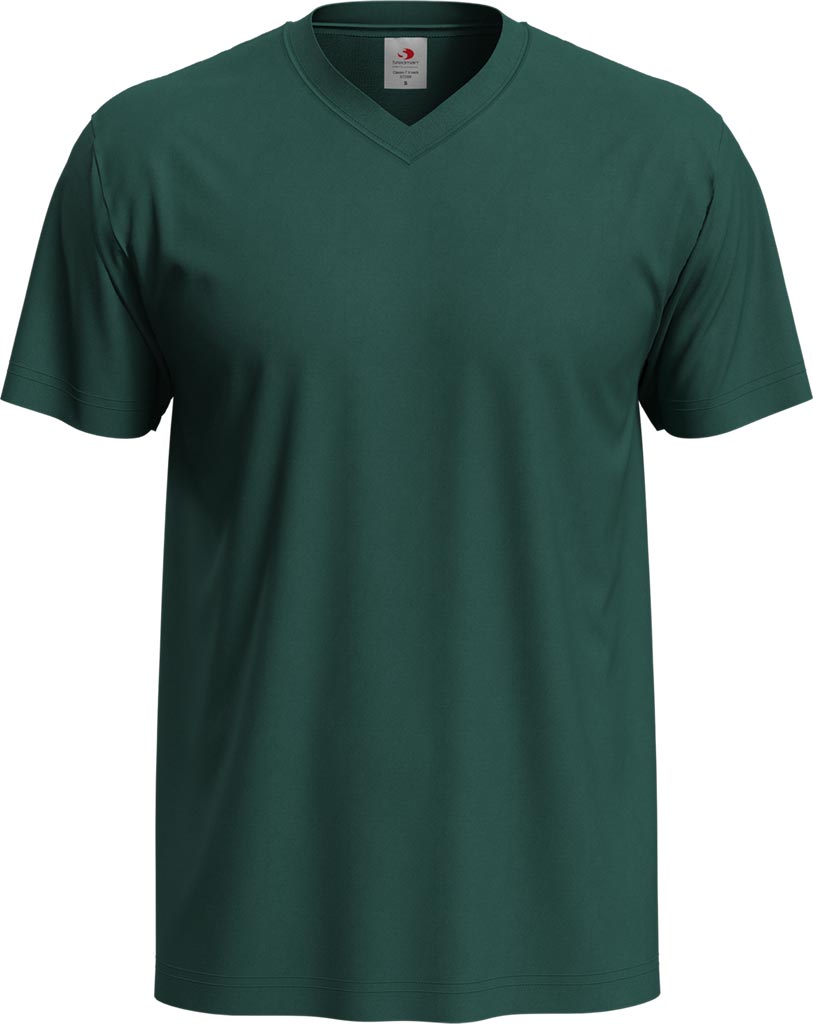 T-shirt Męski STEDMAN zielony butelkowy