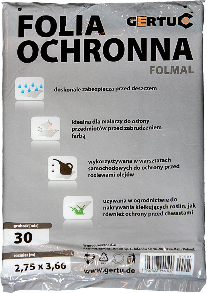 Folia Ochronna GERTU biała