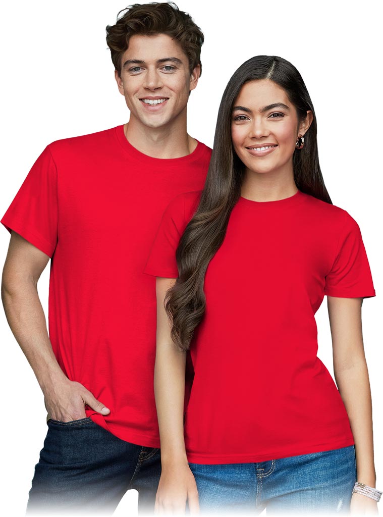 T-shirt Męski STEDMAN czerwony szkarłatny