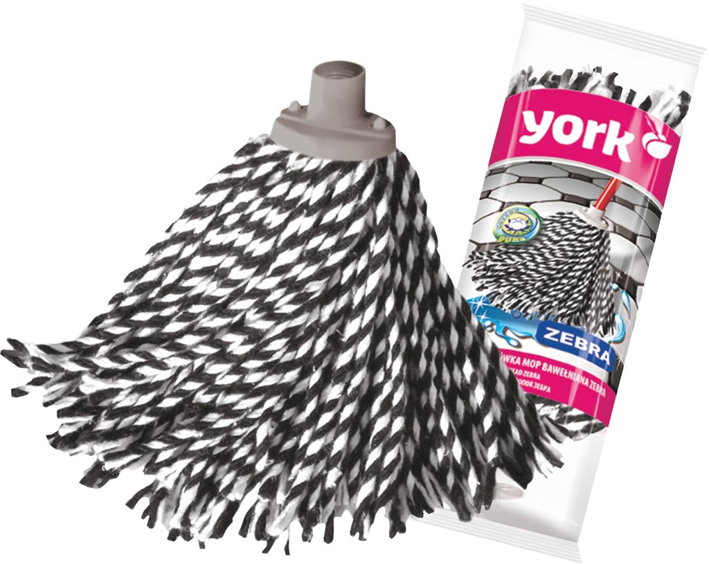 Końcówka MOP Bawełna Zebra YORK