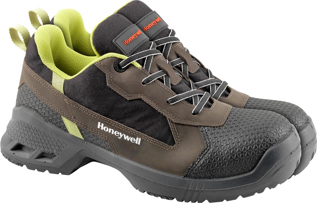 BUTY Bezpieczne HONEYWELL brązowo-zielone