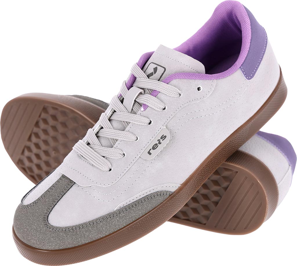 BUTY Sportowe REIS jasnoszaro-wrzosowe