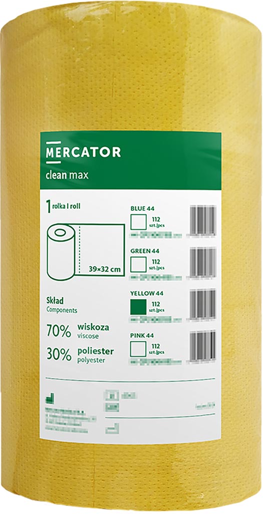 Czyściwo MERCATOR MEDICAL żółty