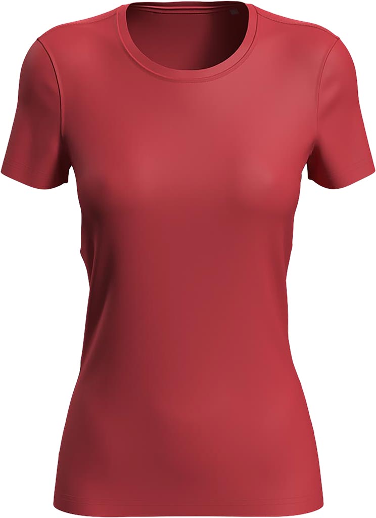 T-shirt Damski STEDMAN czerwony crimson