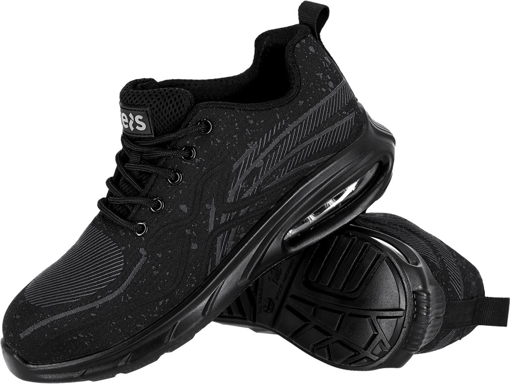 BUTY Bezpieczne REIS czarno-czarne