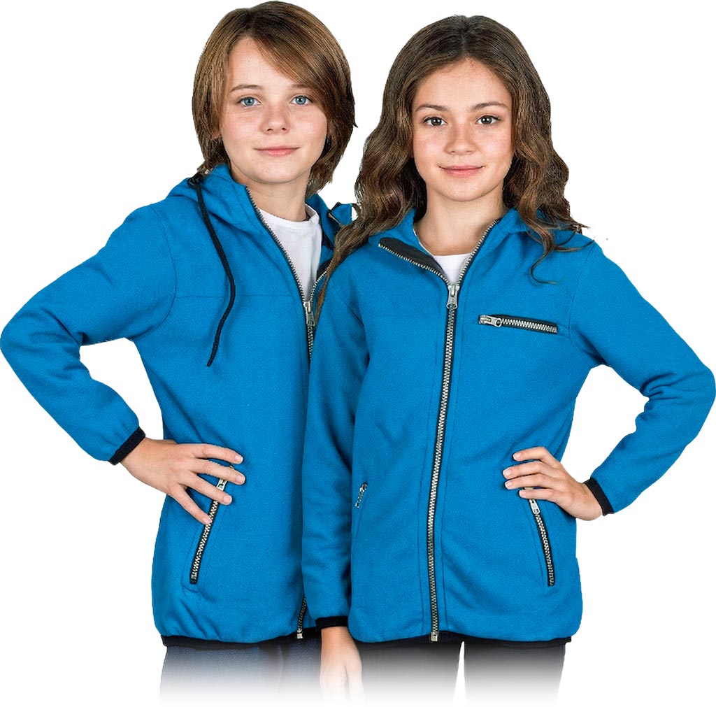 Bluza z Polaru REIS niebieska