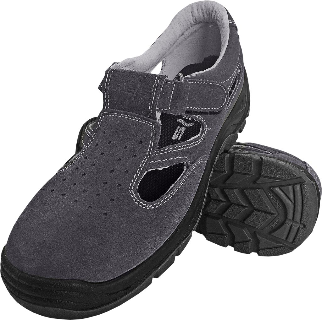 BUTY Zawodowe REIS szaro-czarne