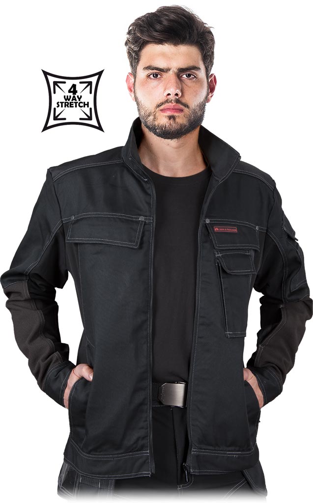 Bluza Ochronna L.HOLLMAN czarna